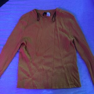 Divided Yellow Sweater !NEVER WORN!